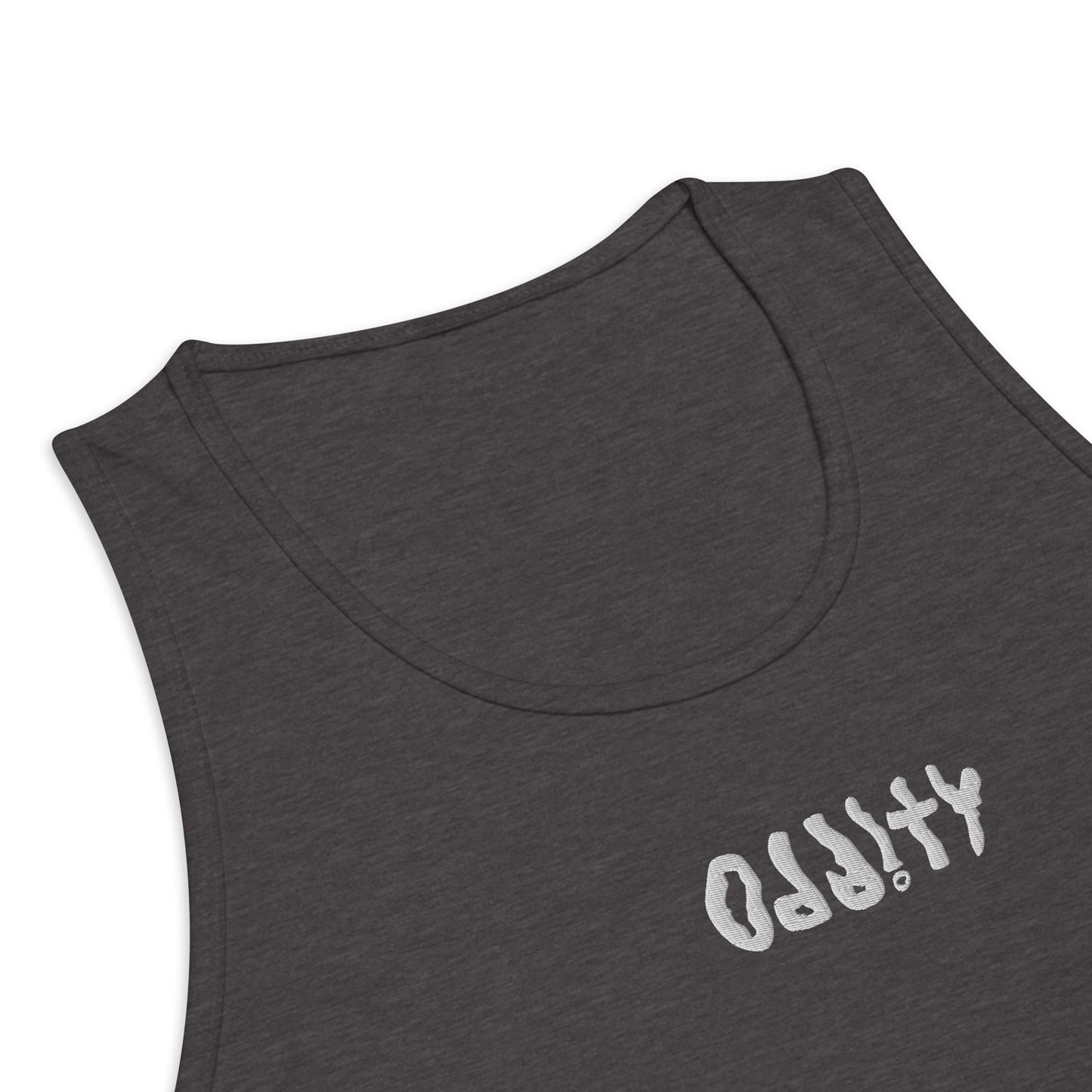 EMBROIDERED ODDITY WHITE LOGO TANK TOP (11 COLORS)