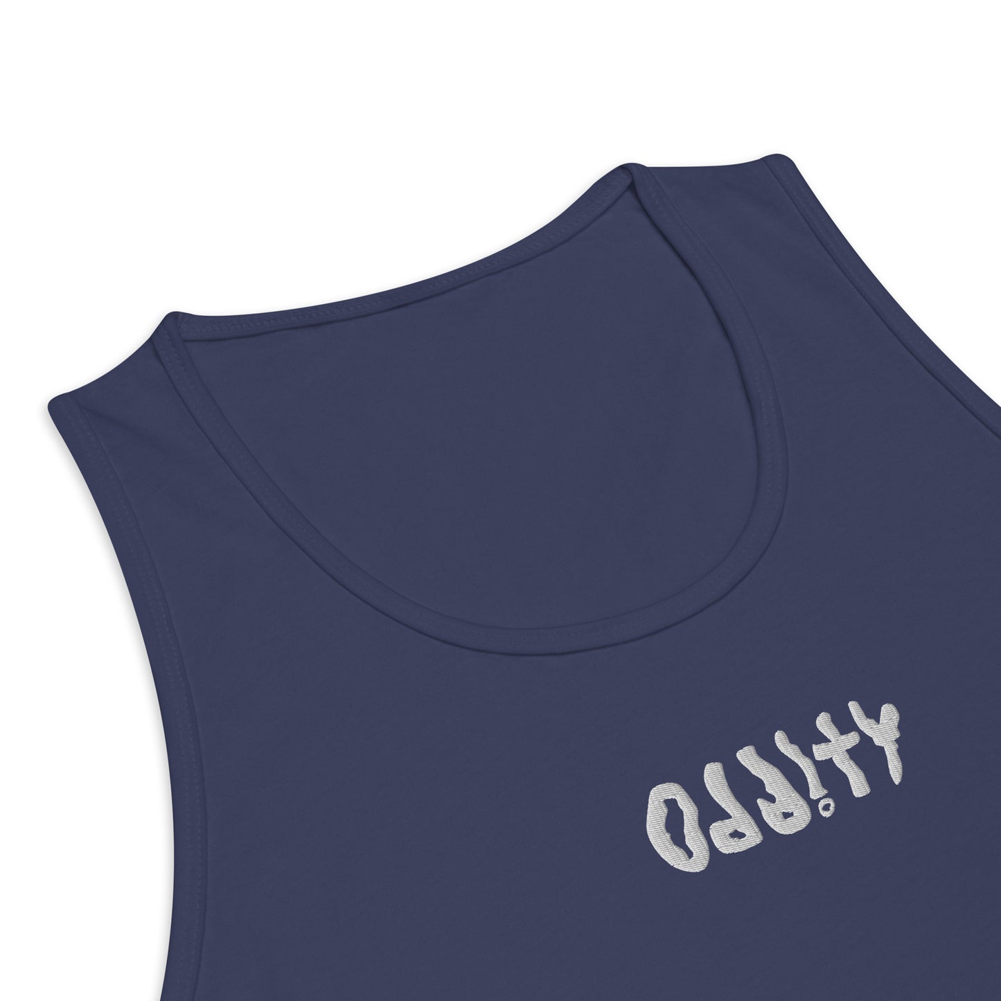 EMBROIDERED ODDITY WHITE LOGO TANK TOP (11 COLORS)