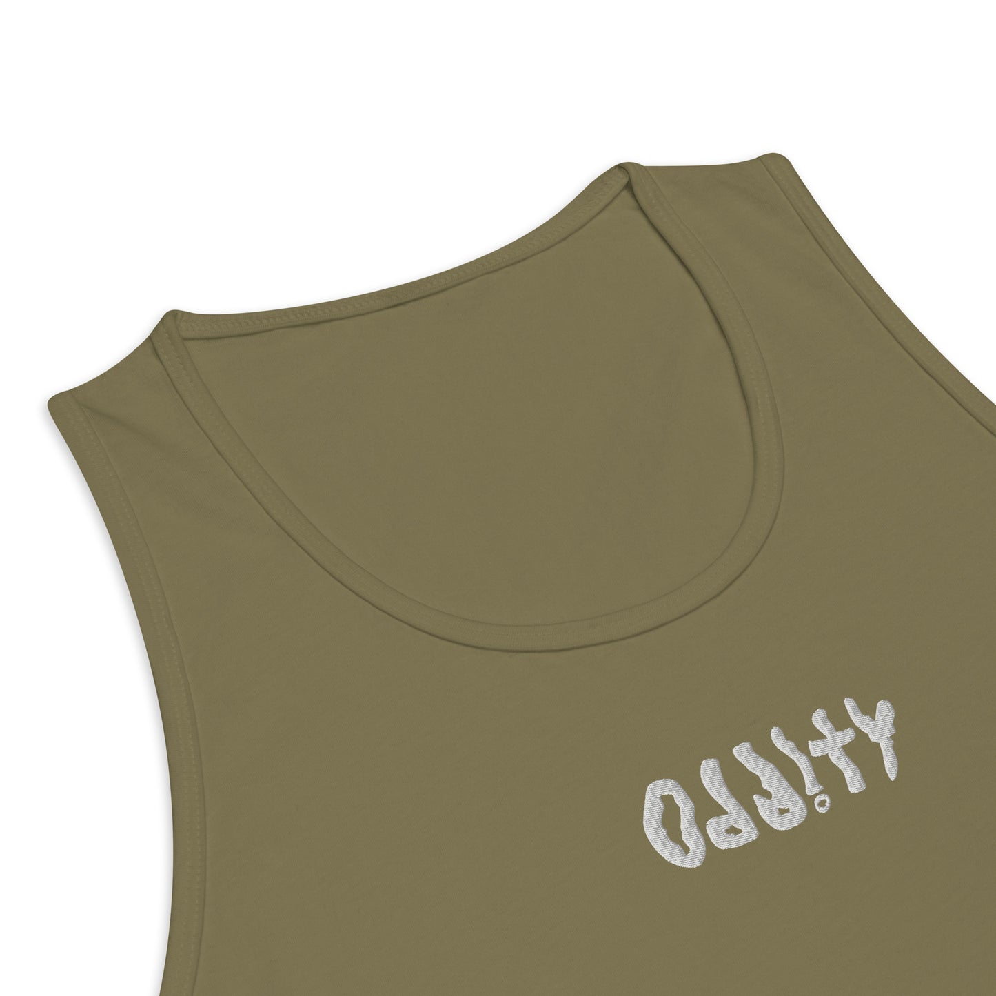EMBROIDERED ODDITY WHITE LOGO TANK TOP (11 COLORS)