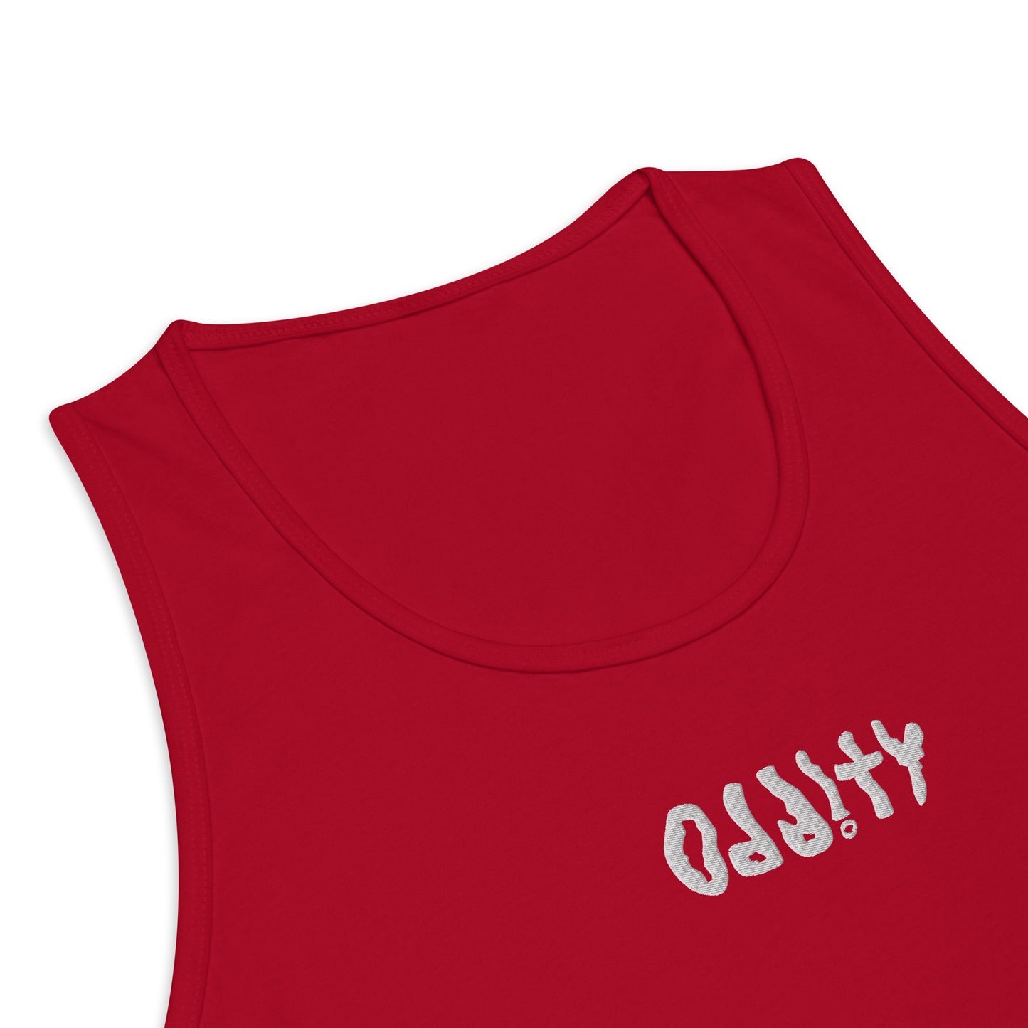 EMBROIDERED ODDITY WHITE LOGO TANK TOP (11 COLORS)