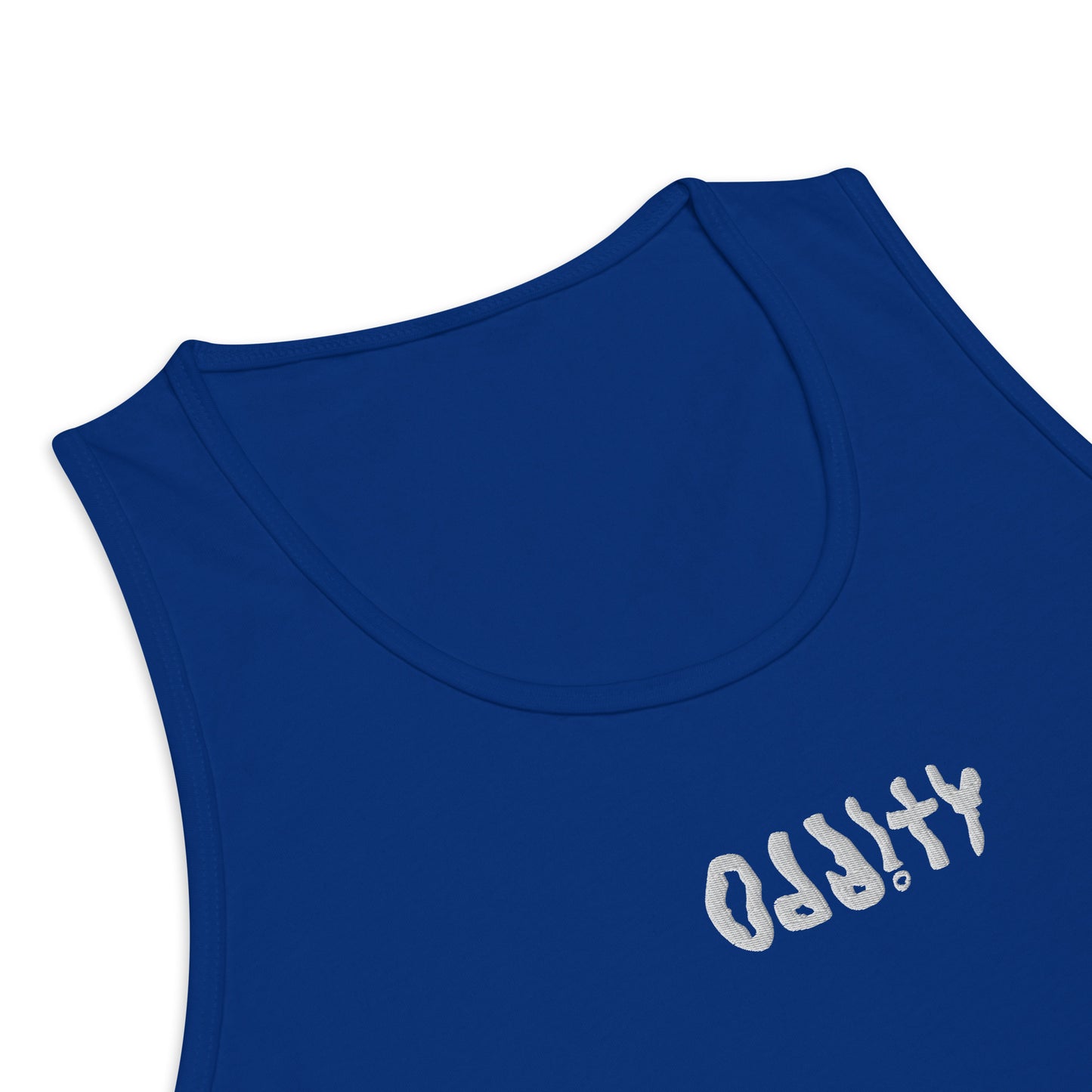 EMBROIDERED ODDITY WHITE LOGO TANK TOP (11 COLORS)