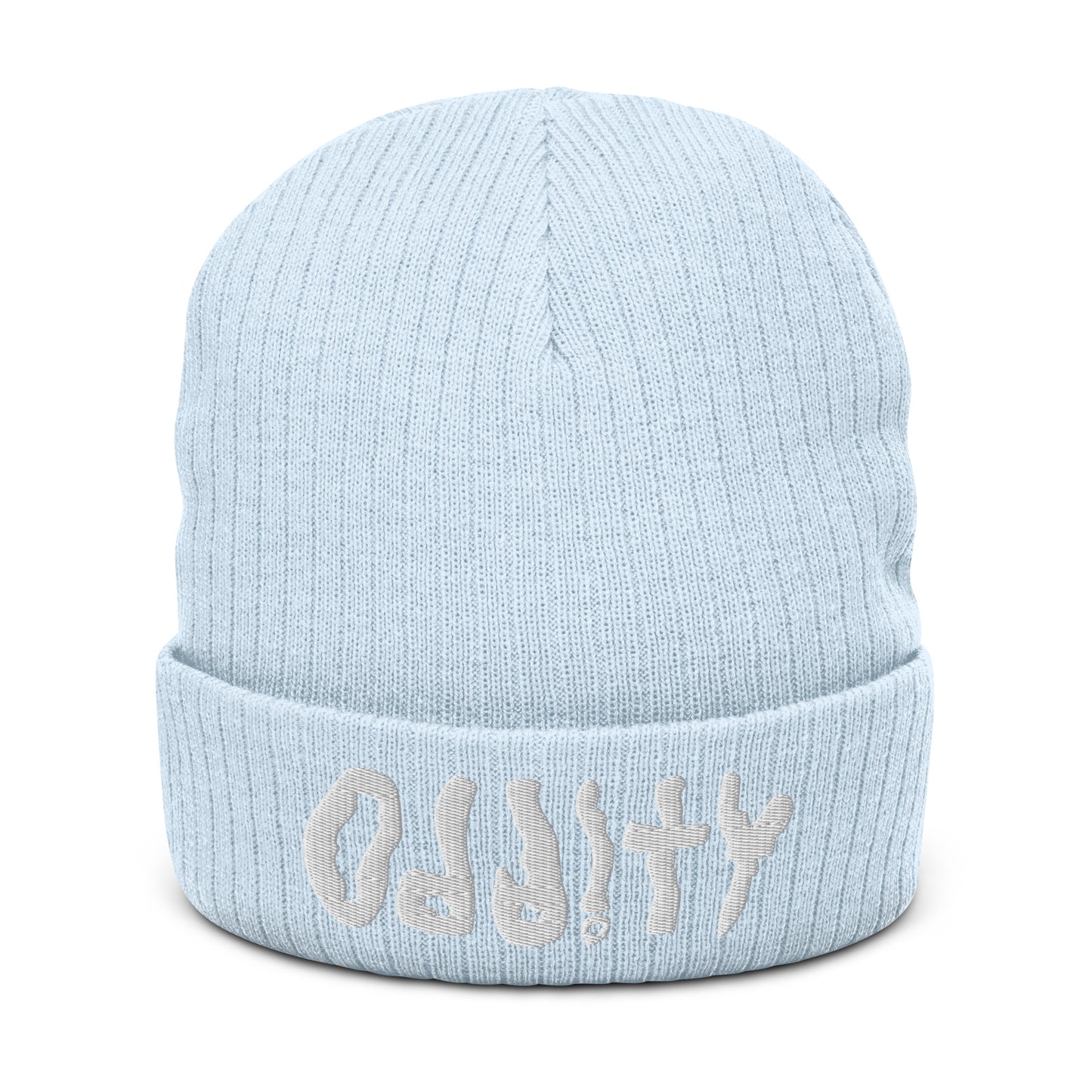 ODDITY LOGO RIBBED KNIT BEANIE (8 COLORS)