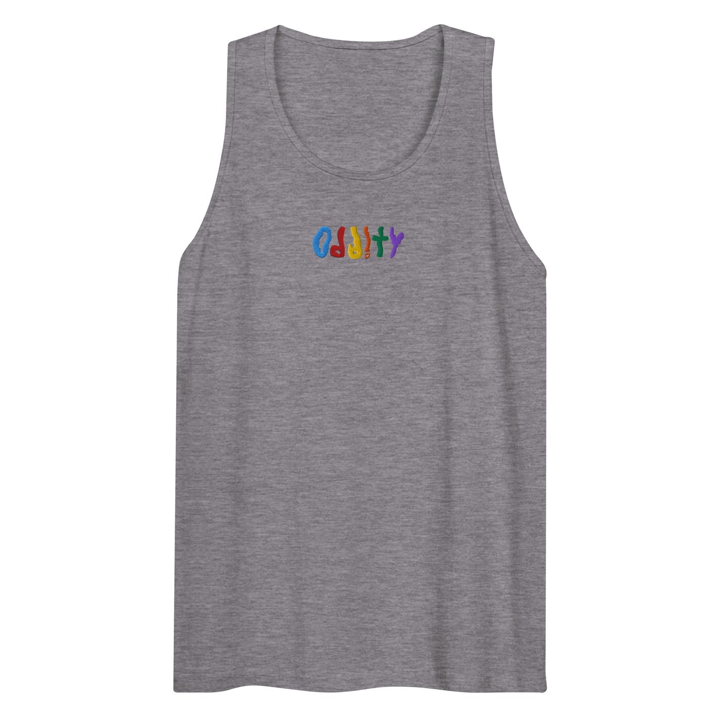 EMBROIDERED ODDITY COLOR LOGO TANK TOP (4 COLORS)