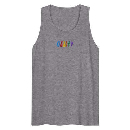 EMBROIDERED ODDITY COLOR LOGO TANK TOP (4 COLORS)