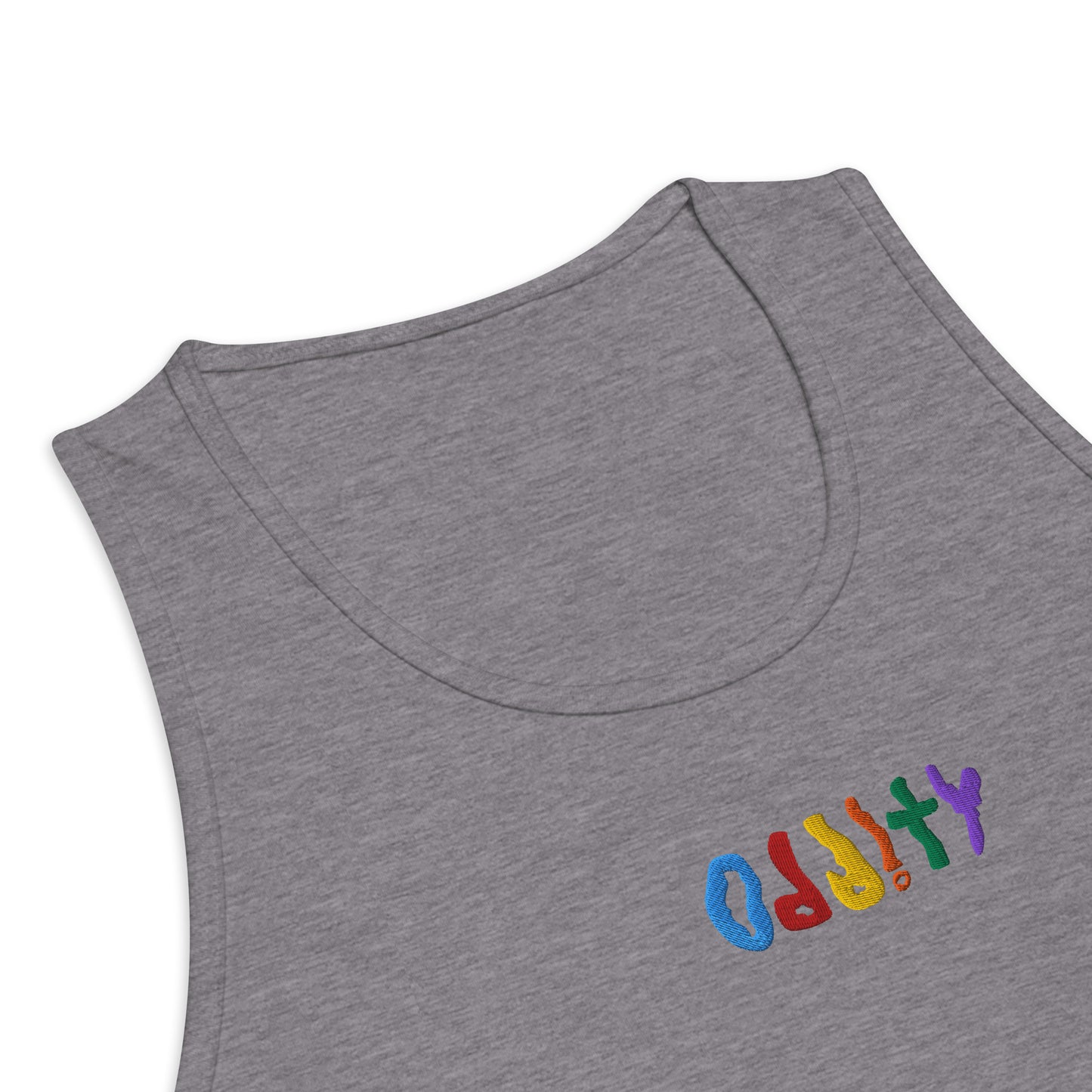 EMBROIDERED ODDITY COLOR LOGO TANK TOP (4 COLORS)