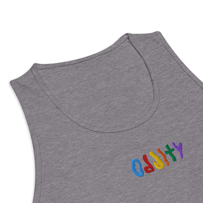 EMBROIDERED ODDITY COLOR LOGO TANK TOP (4 COLORS)
