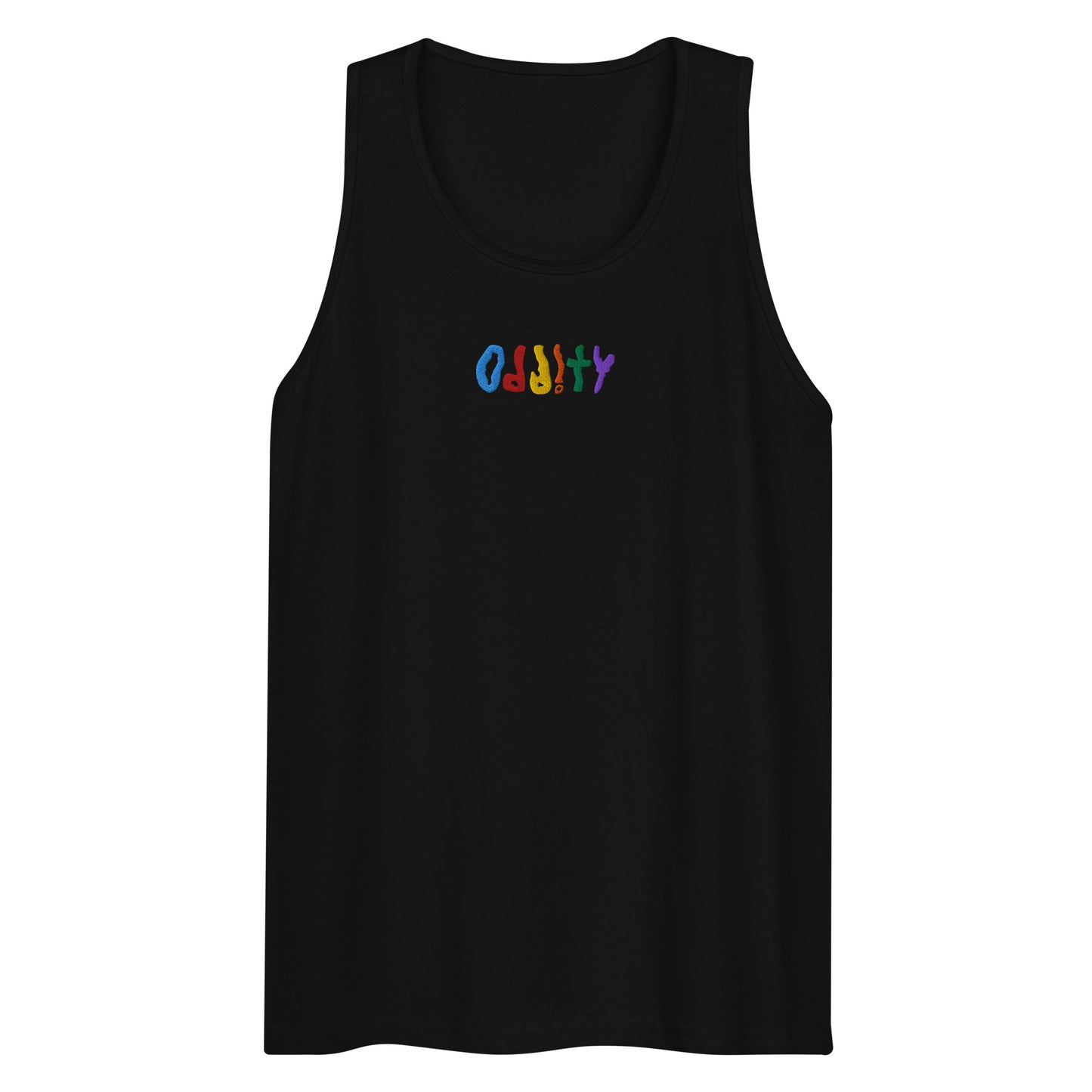 EMBROIDERED ODDITY COLOR LOGO TANK TOP (4 COLORS)