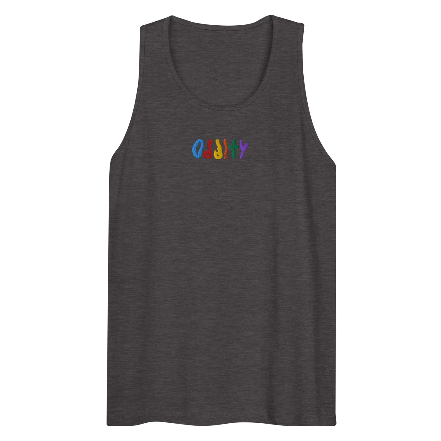 EMBROIDERED ODDITY COLOR LOGO TANK TOP (4 COLORS)