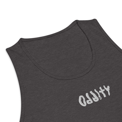 EMBROIDERED ODDITY WHITE LOGO TANK TOP (11 COLORS)
