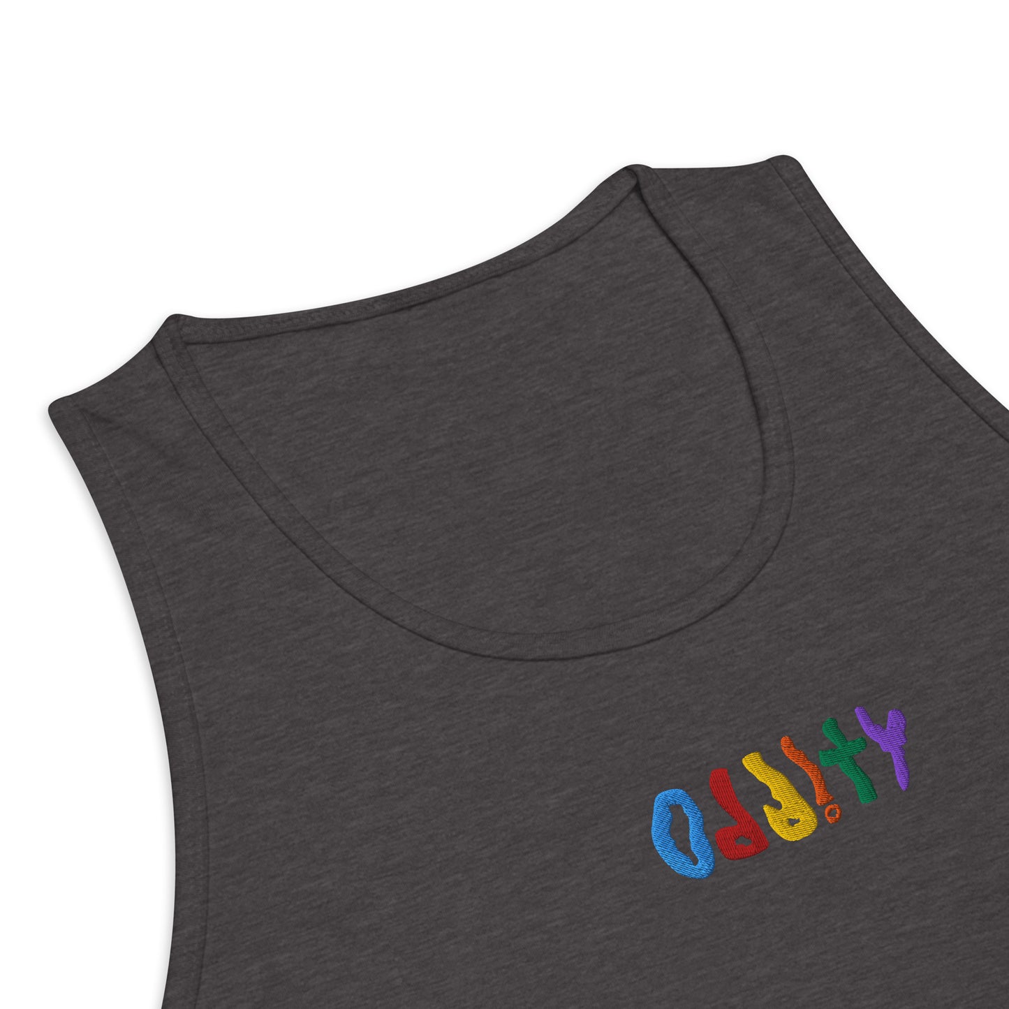 EMBROIDERED ODDITY COLOR LOGO TANK TOP (4 COLORS)