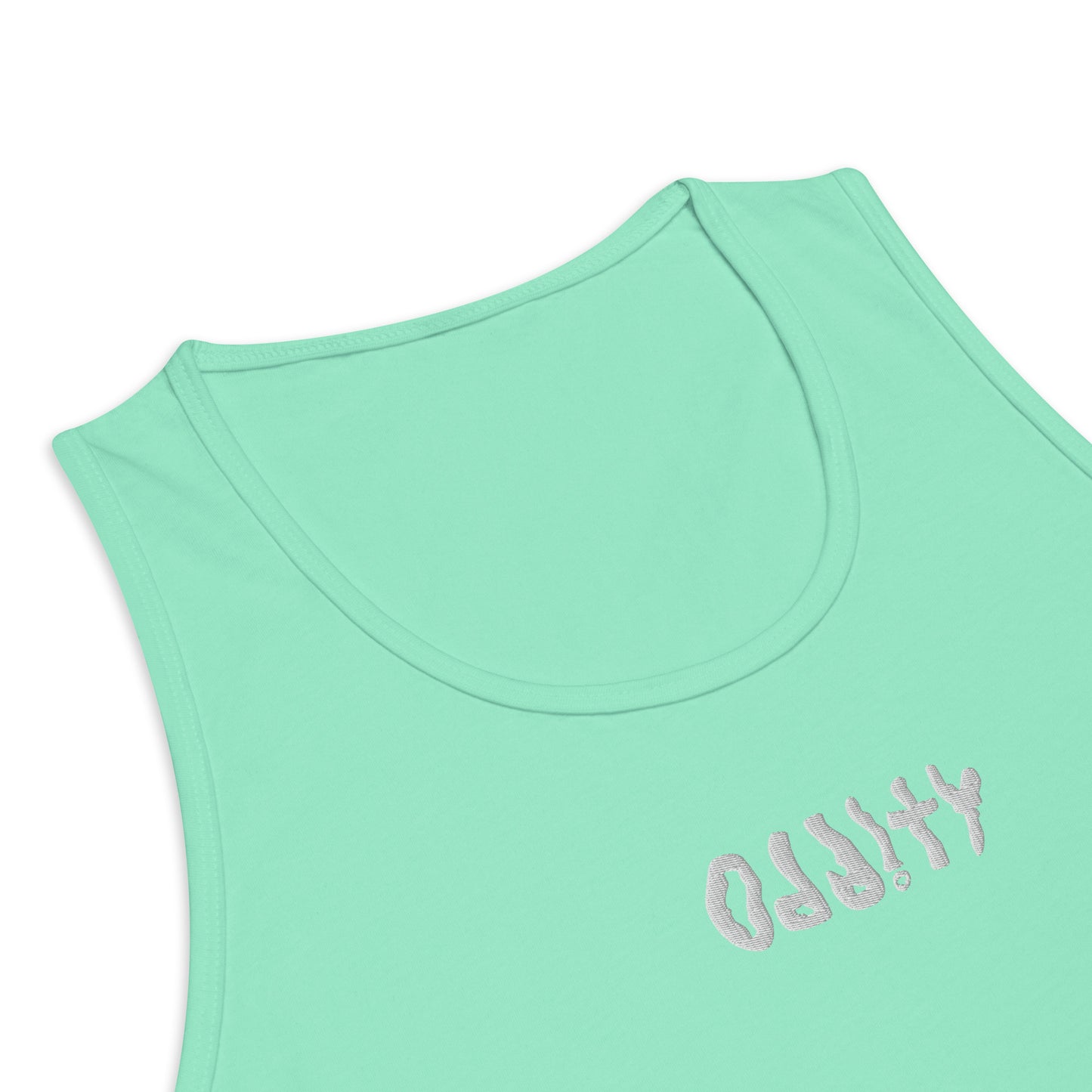 EMBROIDERED ODDITY WHITE LOGO TANK TOP (11 COLORS)