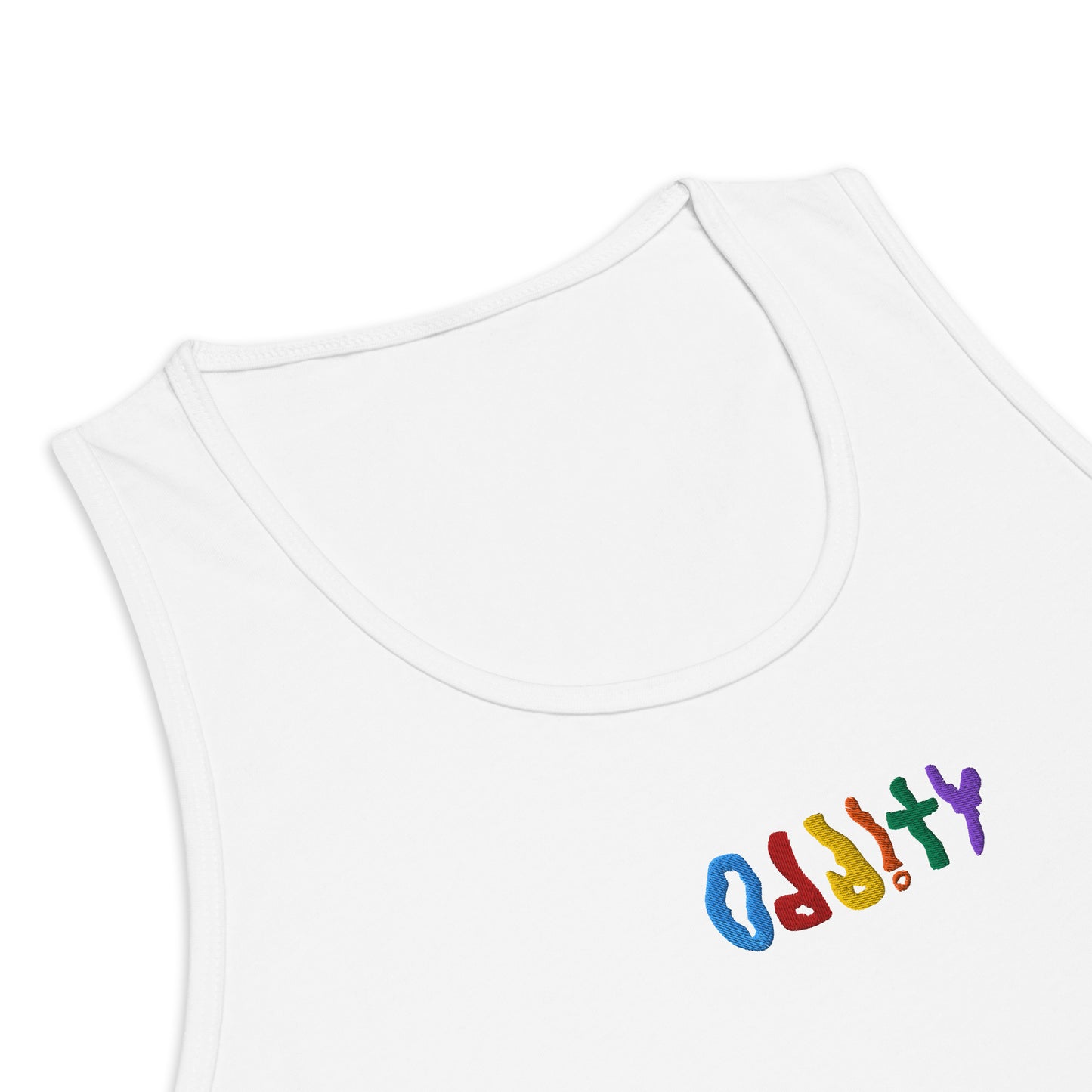 EMBROIDERED ODDITY COLOR LOGO TANK TOP (4 COLORS)