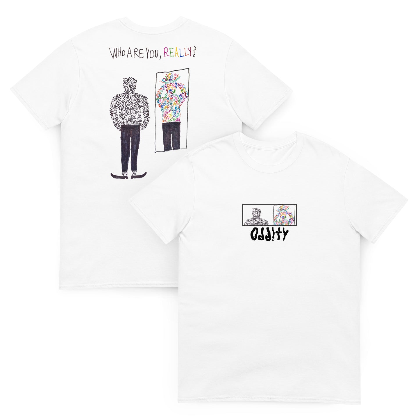 NEW SECRET IDENTITY TEE (2 COLORS)