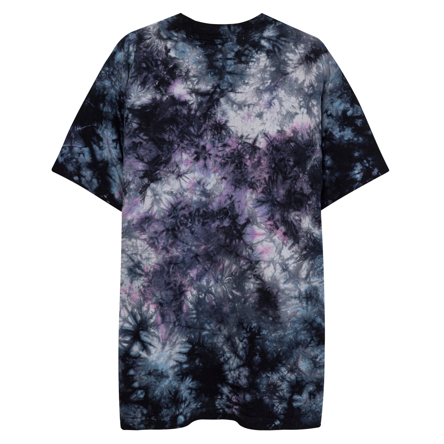 ODDITY LOGO EMBROIDERED OVERSIZED TIE-DYE TEE