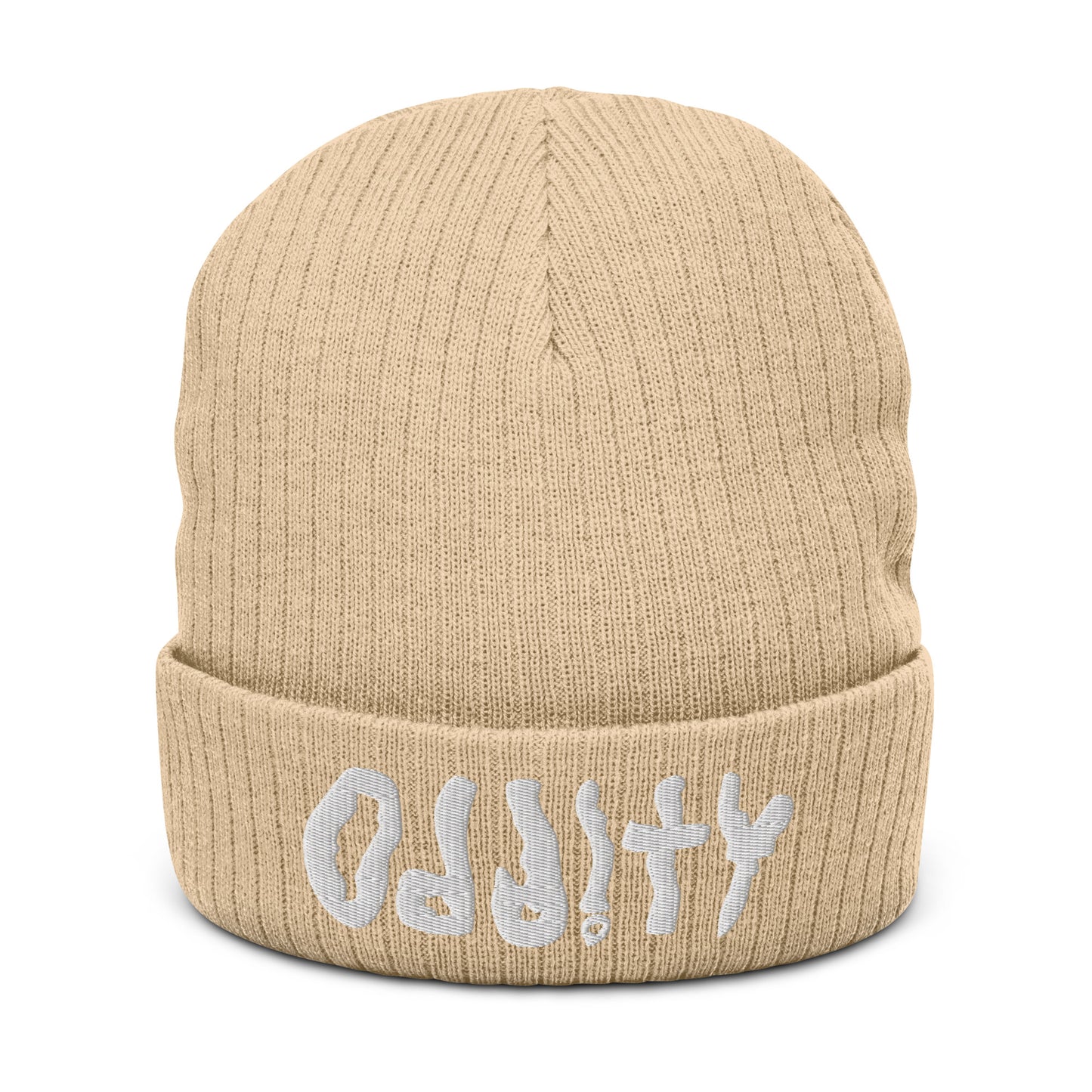 ODDITY LOGO RIBBED KNIT BEANIE (8 COLORS)