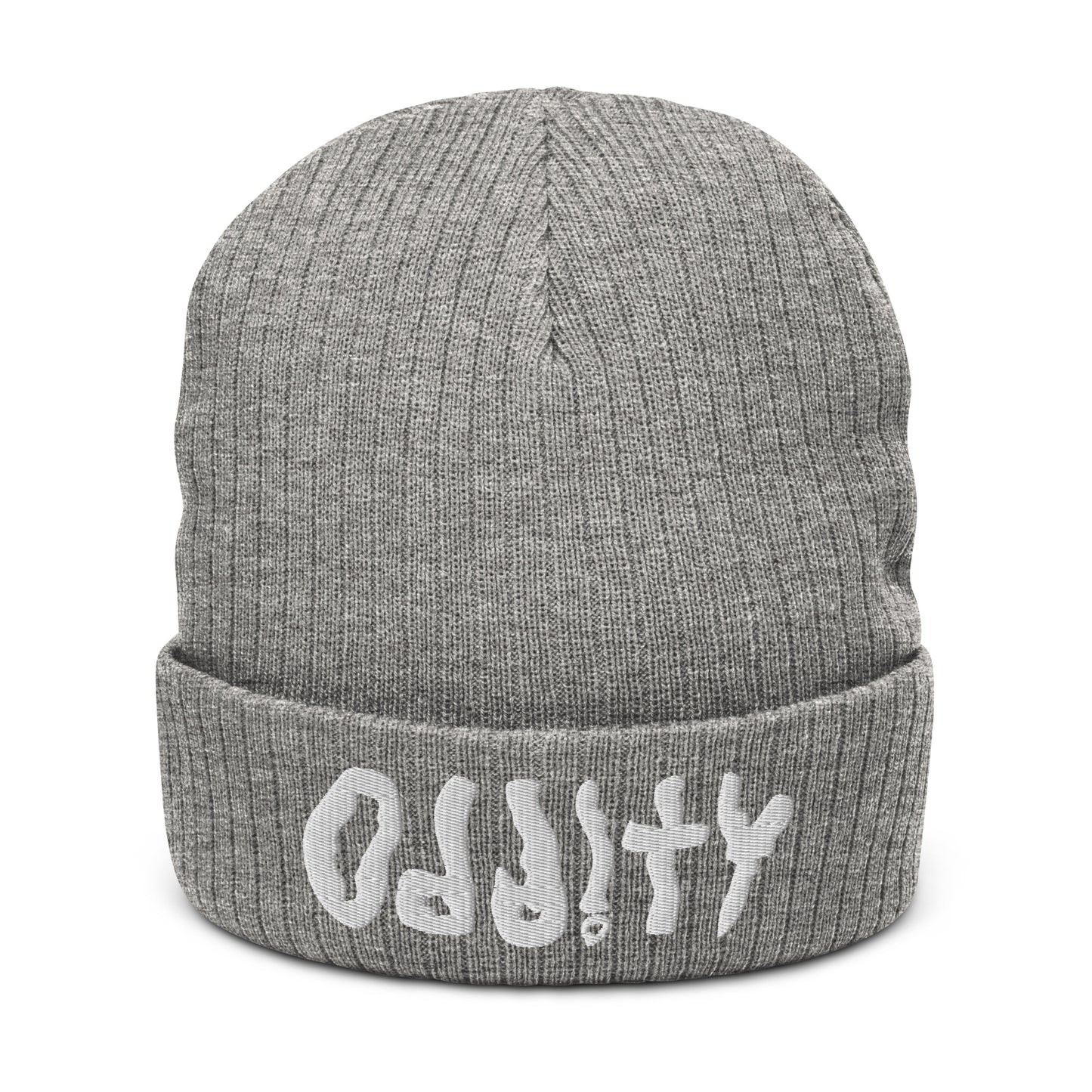 ODDITY LOGO RIBBED KNIT BEANIE (8 COLORS)