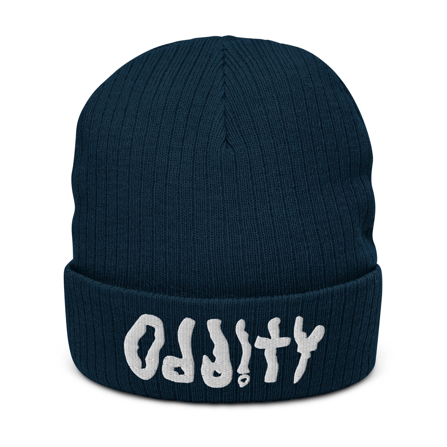 ODDITY LOGO RIBBED KNIT BEANIE (8 COLORS)