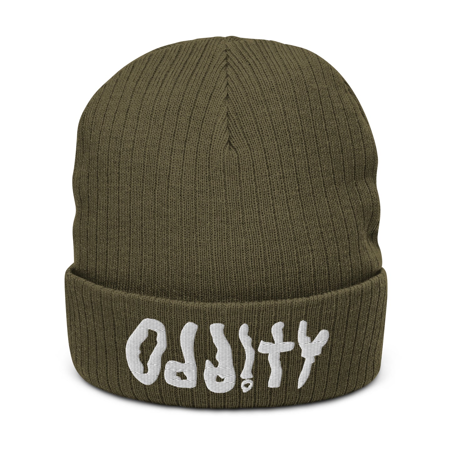 ODDITY LOGO RIBBED KNIT BEANIE (8 COLORS)