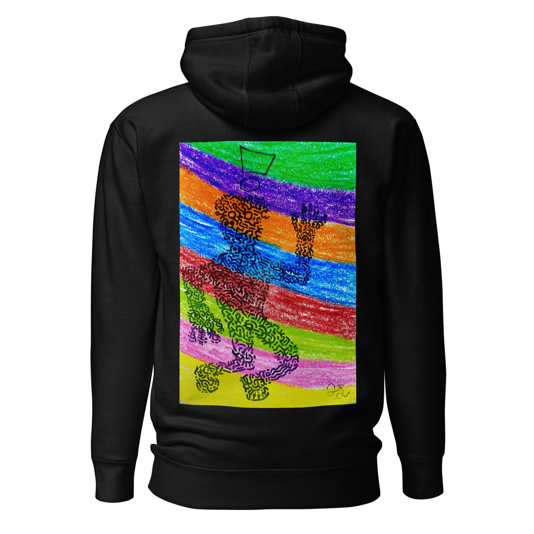EMBROIDERED ODDITY COLOR LOGO HOODIE (GOING SANE)
