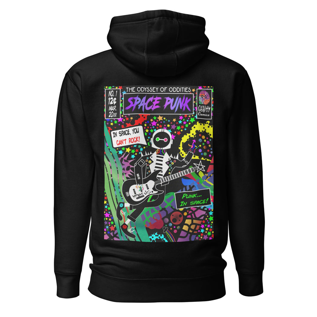 EMBROIDERED ODDITY LOGO COLOR HOODIE (SPACE PUNK)