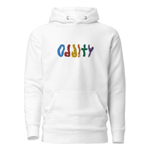 Load image into Gallery viewer, EMBROIDERED ODDITY COLOR LOGO HOODIE (ALIEN)
