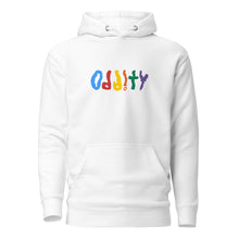 Load image into Gallery viewer, EMBROIDERED ODDITY LOGO COLOR HOODIE (SPACE PUNK)
